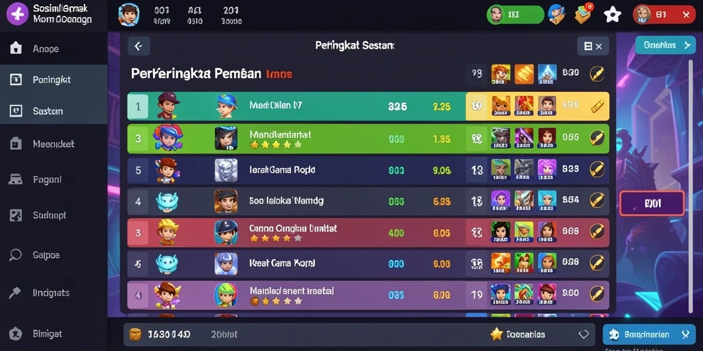 Tampilan antarmuka yang menarik dan mudah digunakan.