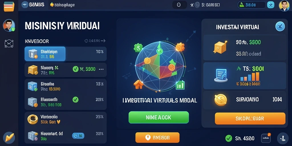 Tampilan menu utama yang jelas dan mudah dinavigasi.