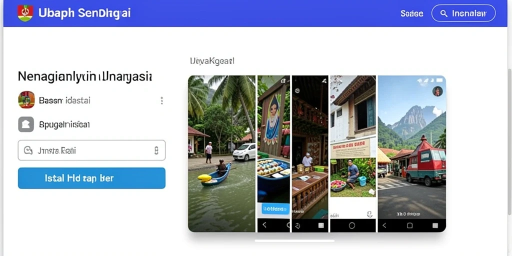 Tampilan antarmuka yang user-friendly dan menarik.