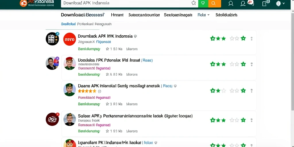 Tampilan menu utama yang menarik dan intuitif.